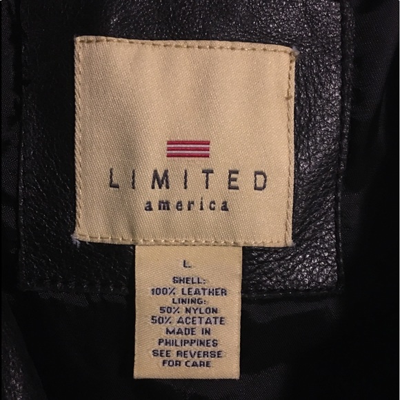 Quality Black Leather Zip-front Vest EUC sz L - Picture 3 of 8